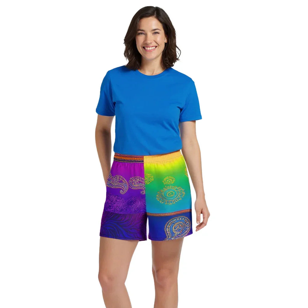 Suli - Athlo Rec Shorts sustainable fashion athleisure includes plus size activewear yoga clothes unique flare leggings shorts dresses one pieces travel wear for ladies
