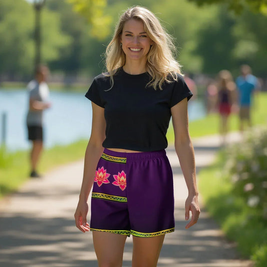Rema - Athlo Rec Shorts sustainable fashion athleisure includes plus size activewear yoga clothes unique flare leggings shorts dresses one pieces travel wear for ladies