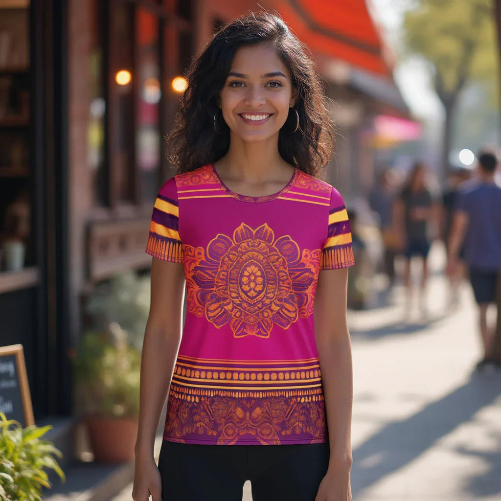 Piya Sari - Athlo Flex Shirt sustainable fashion athleisure includes plus size activewear yoga clothes unique flare leggings shorts dresses one pieces travel wear for ladies