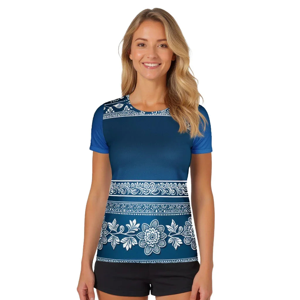 Temar Henna - Athlo Flex Shirt sustainable fashion athleisure includes plus size activewear yoga clothes unique flare leggings shorts dresses one pieces travel wear for ladies