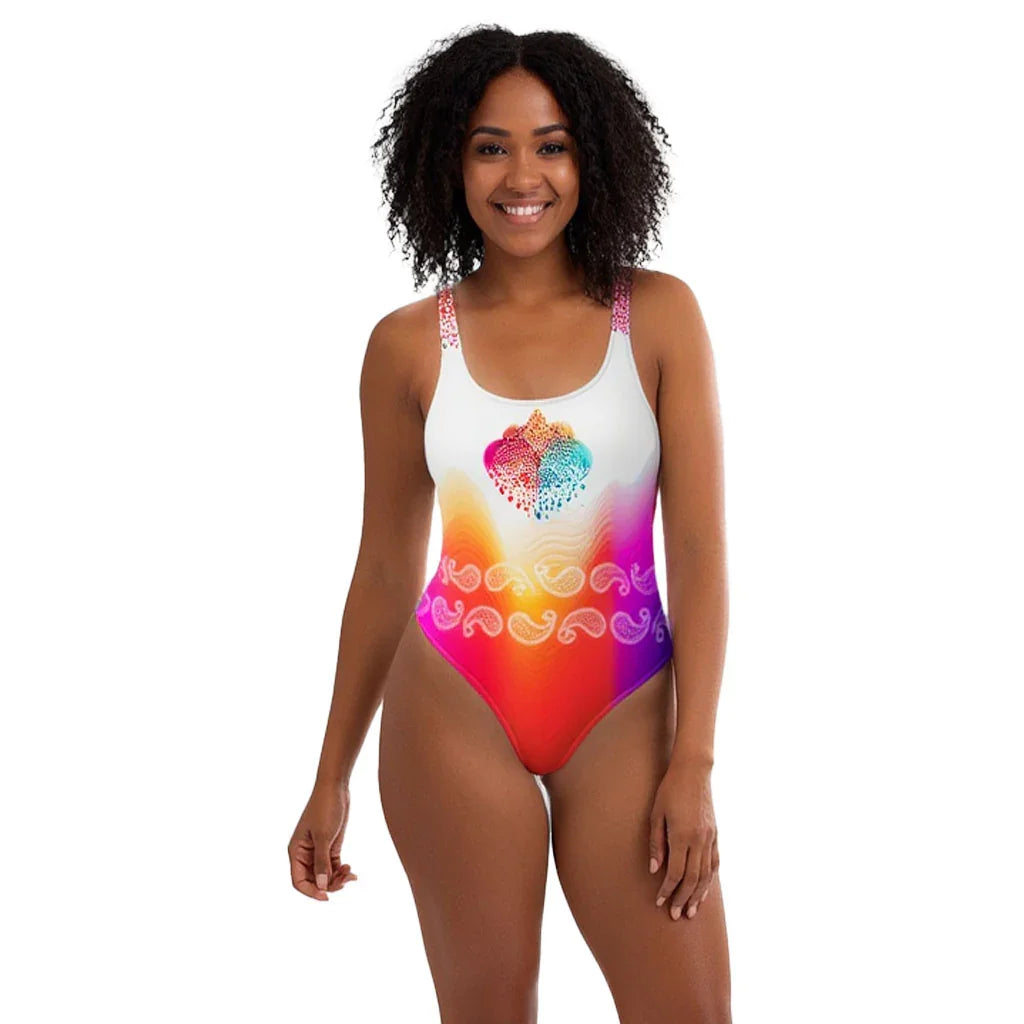 Girisha - Athlo Swimsuit sustainable fashion athleisure includes plus size activewear yoga clothes unique flare leggings shorts dresses one pieces travel wear for ladies