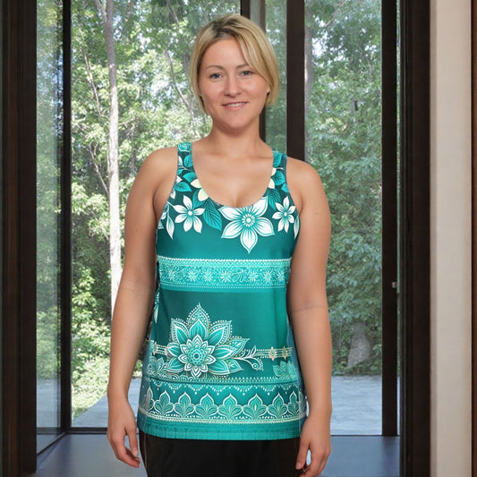 Heeya Henna - Athlo Flex Tank | Fashion Athleisure Apparel