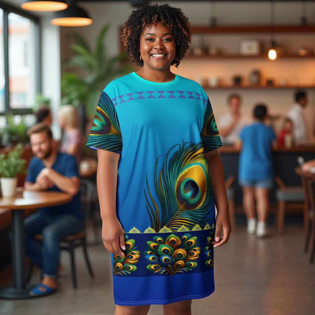 Kavina - Plus Athlo Straight Dress best workout and yoga pants for women affordable sustainable recycled unique cool funky plus size leggings by Namaste Fashion