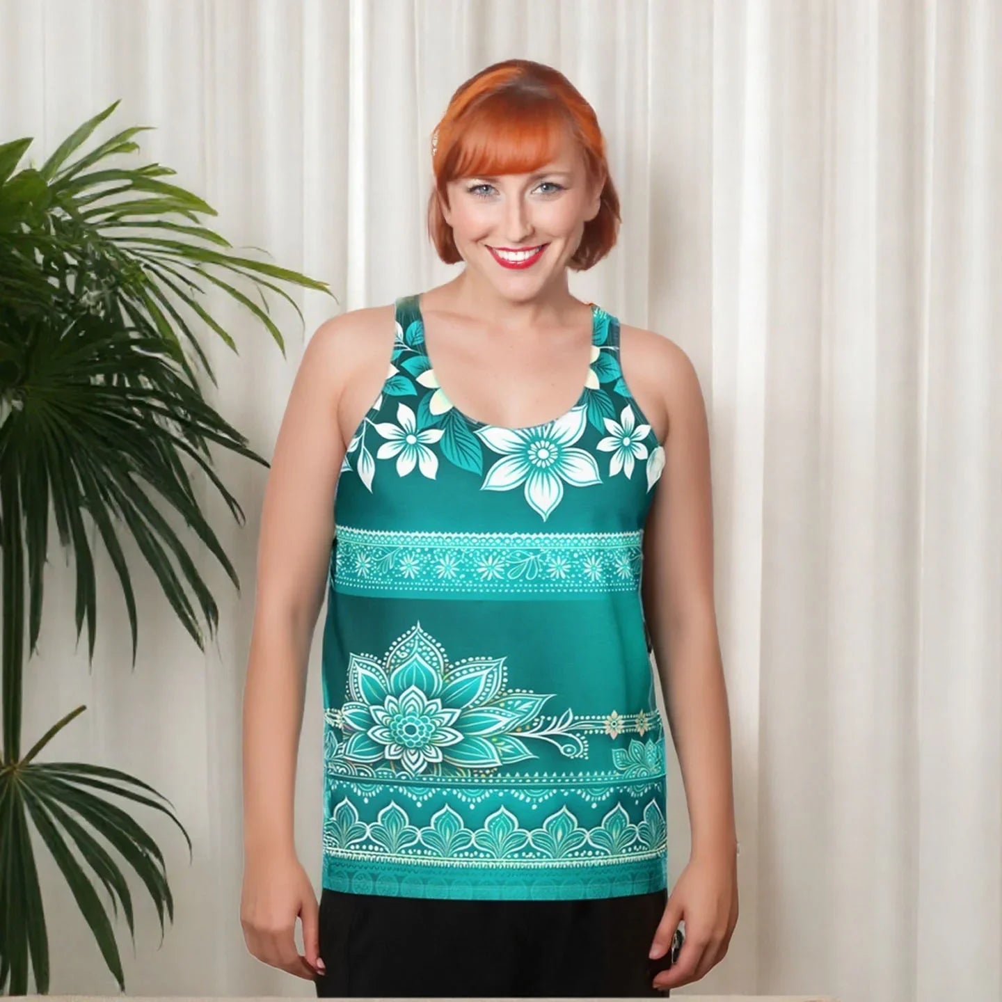 Heeya Henna - Plus Athlo Flex Tank | Fashion Athleisure Apparel