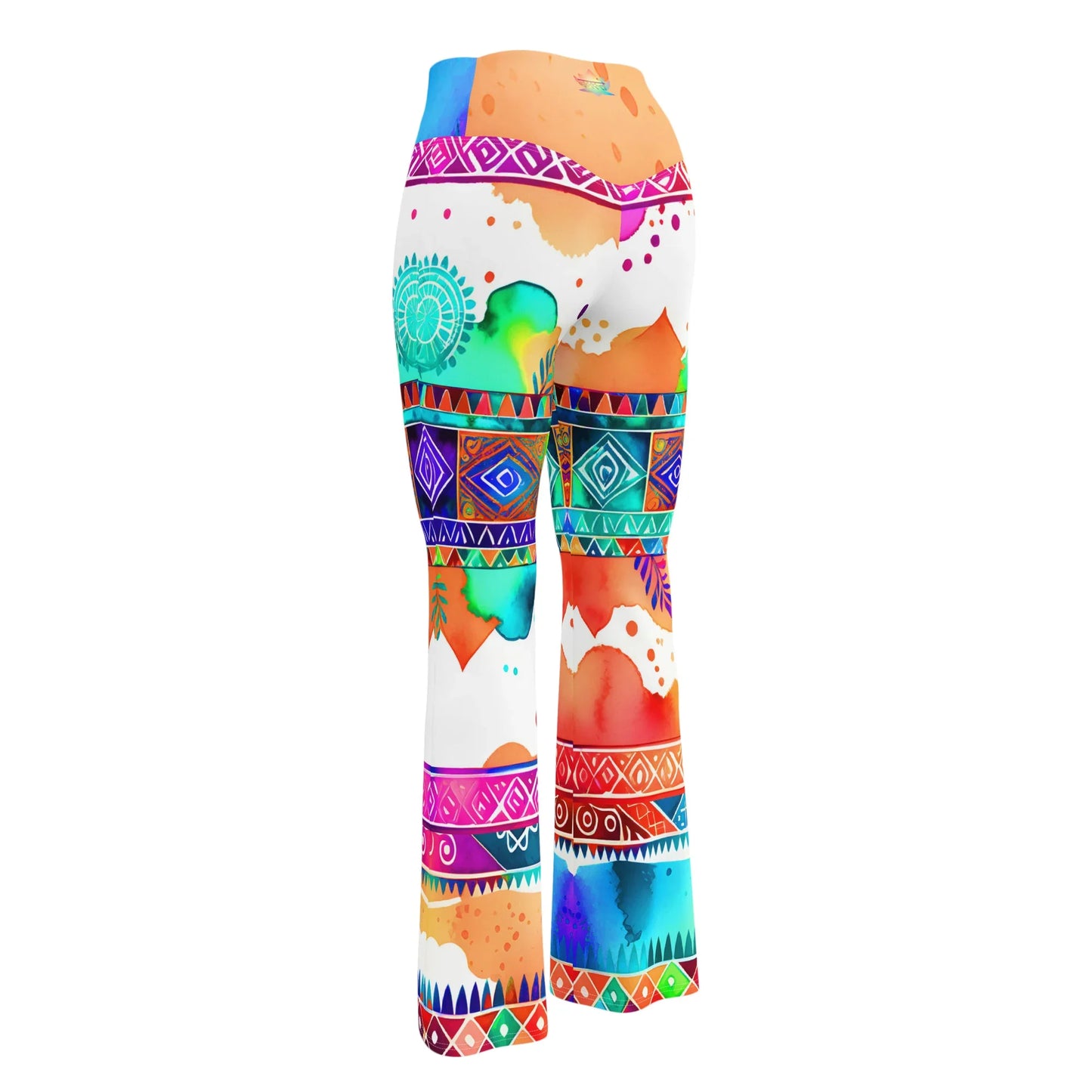 Chellam - Plus Athlo Bell Leggings sustainable fashion athleisure includes plus size activewear yoga clothes unique flare leggings shorts dresses one pieces travel wear for ladies