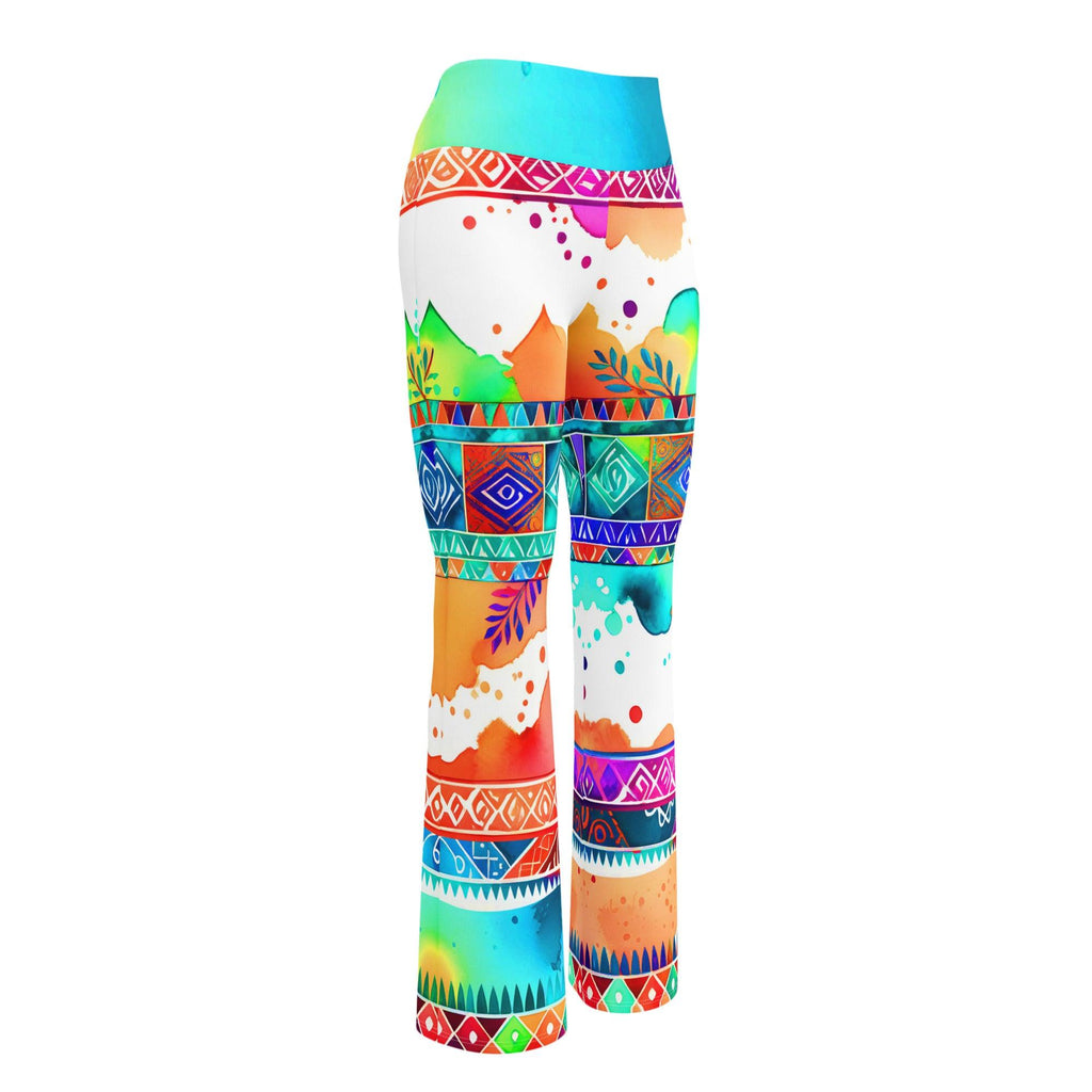 Chellam - Athlo Bell Leggings sustainable fashion athleisure includes plus size activewear yoga clothes unique flare leggings shorts dresses one pieces travel wear for ladies