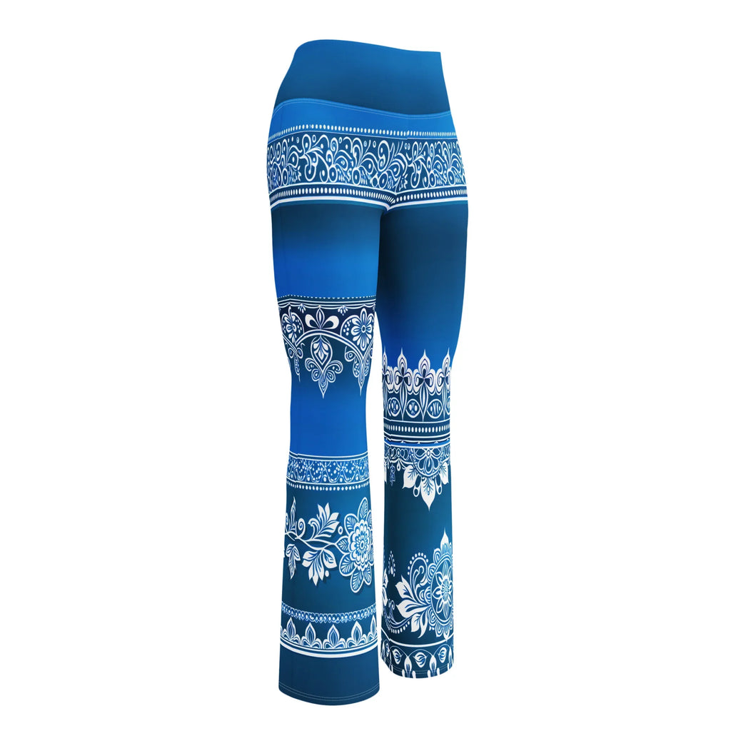 Temar Henna - Plus Athlo Bell Leggings sustainable fashion athleisure includes plus size activewear yoga clothes unique flare leggings shorts dresses one pieces travel wear for ladies