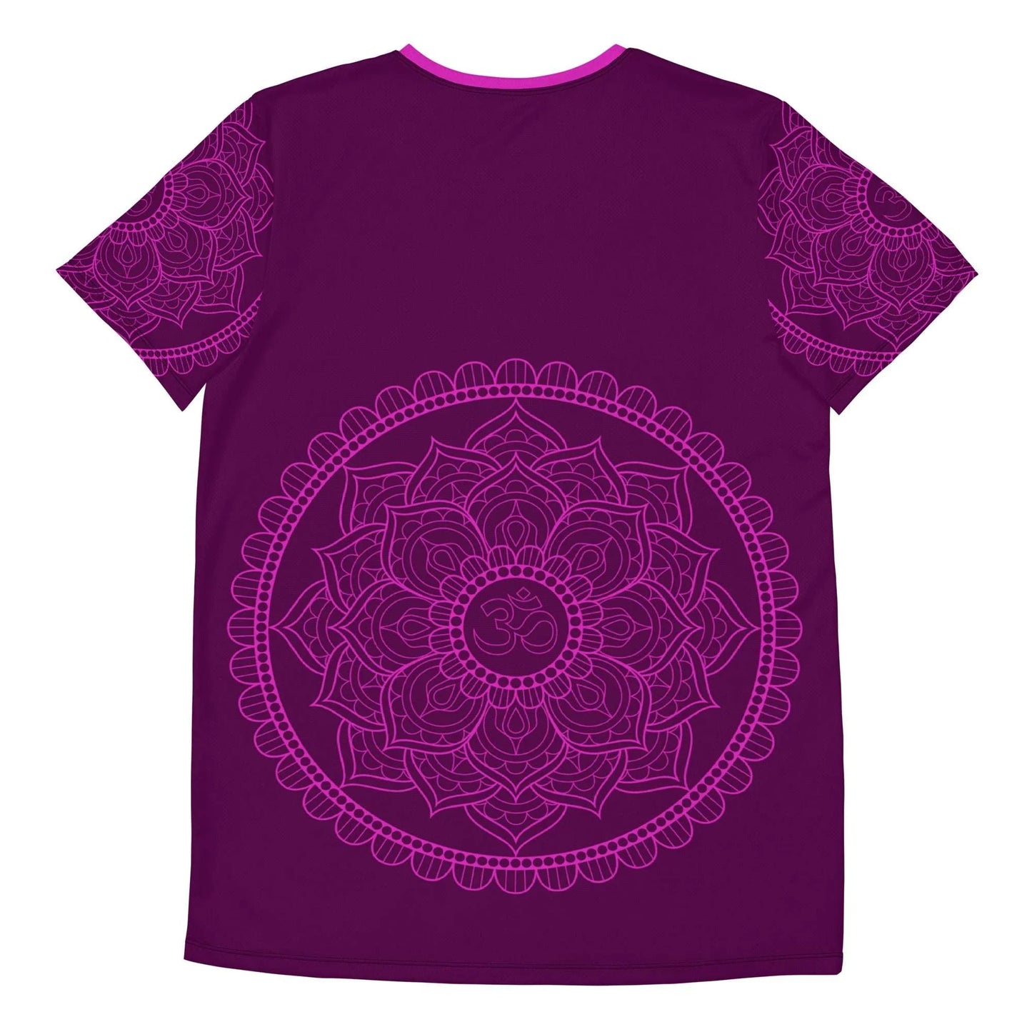 Mix Match - Plum - Plus Athlo Flex Shirt sustainable fashion athleisure includes plus size activewear yoga clothes unique flare leggings shorts dresses one pieces travel wear for ladies