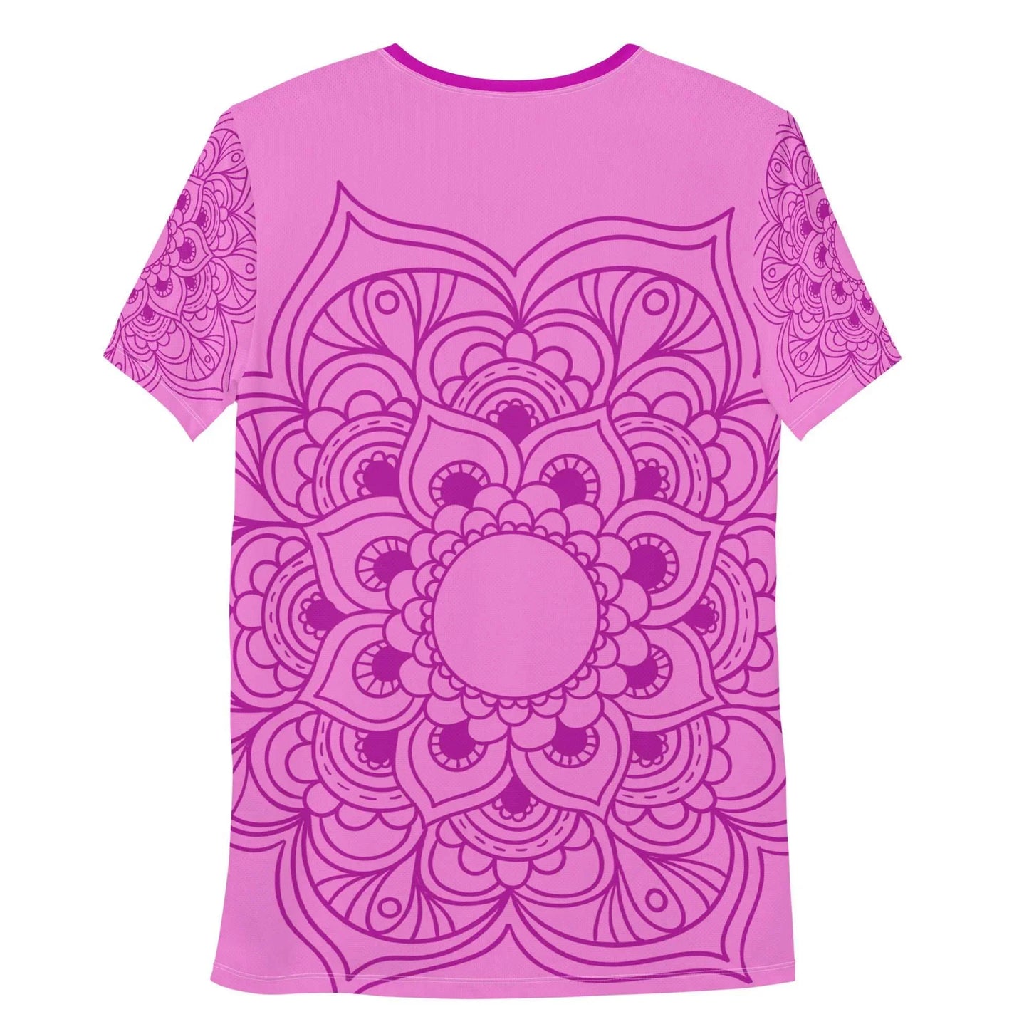 Mix Match - Pink - Athlo Flex Shirt sustainable fashion athleisure includes plus size activewear yoga clothes unique flare leggings shorts dresses one pieces travel wear for ladies