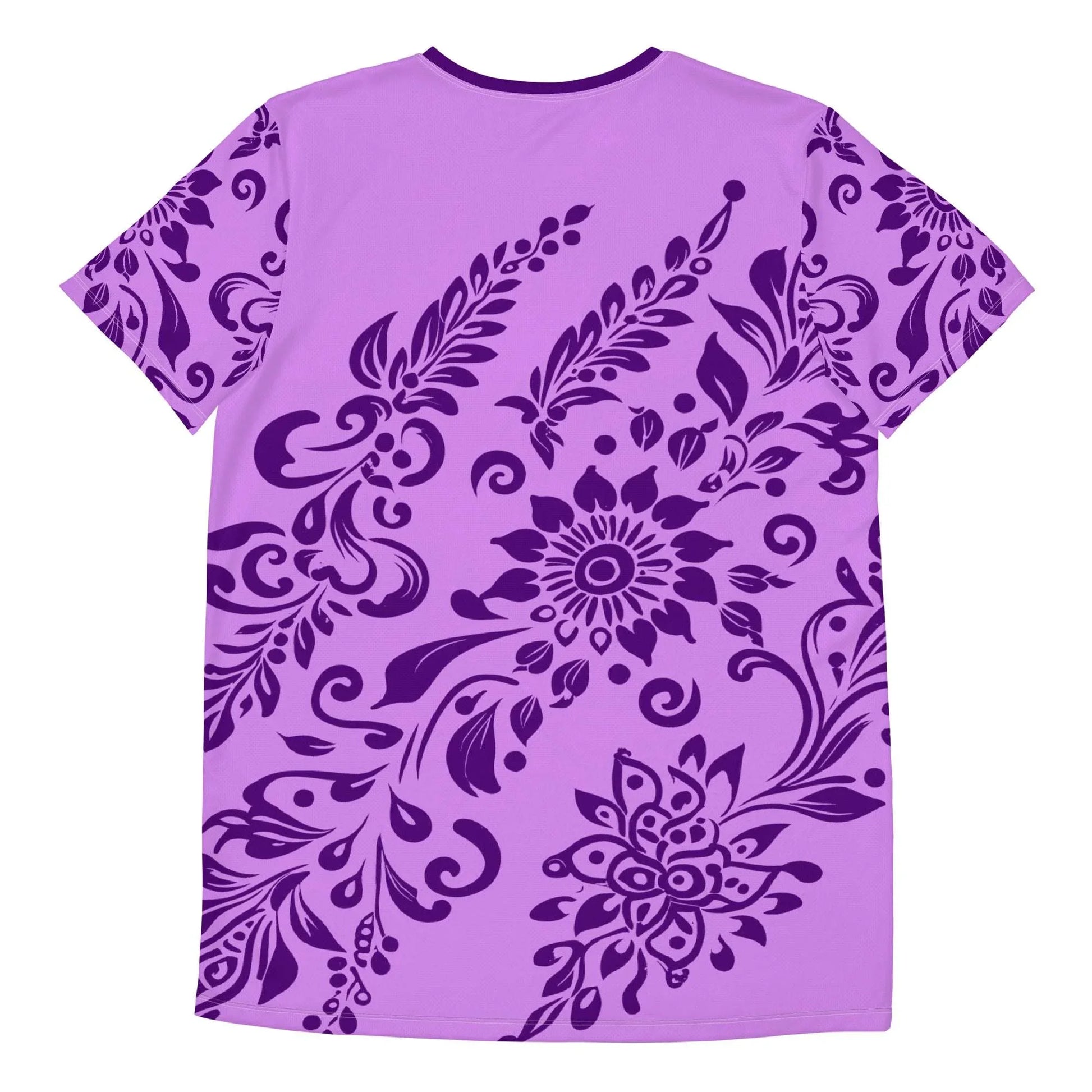 Mix Match - Lavender - Plus Athlo Flex Shirt sustainable fashion athleisure includes plus size activewear yoga clothes unique flare leggings shorts dresses one pieces travel wear for ladies