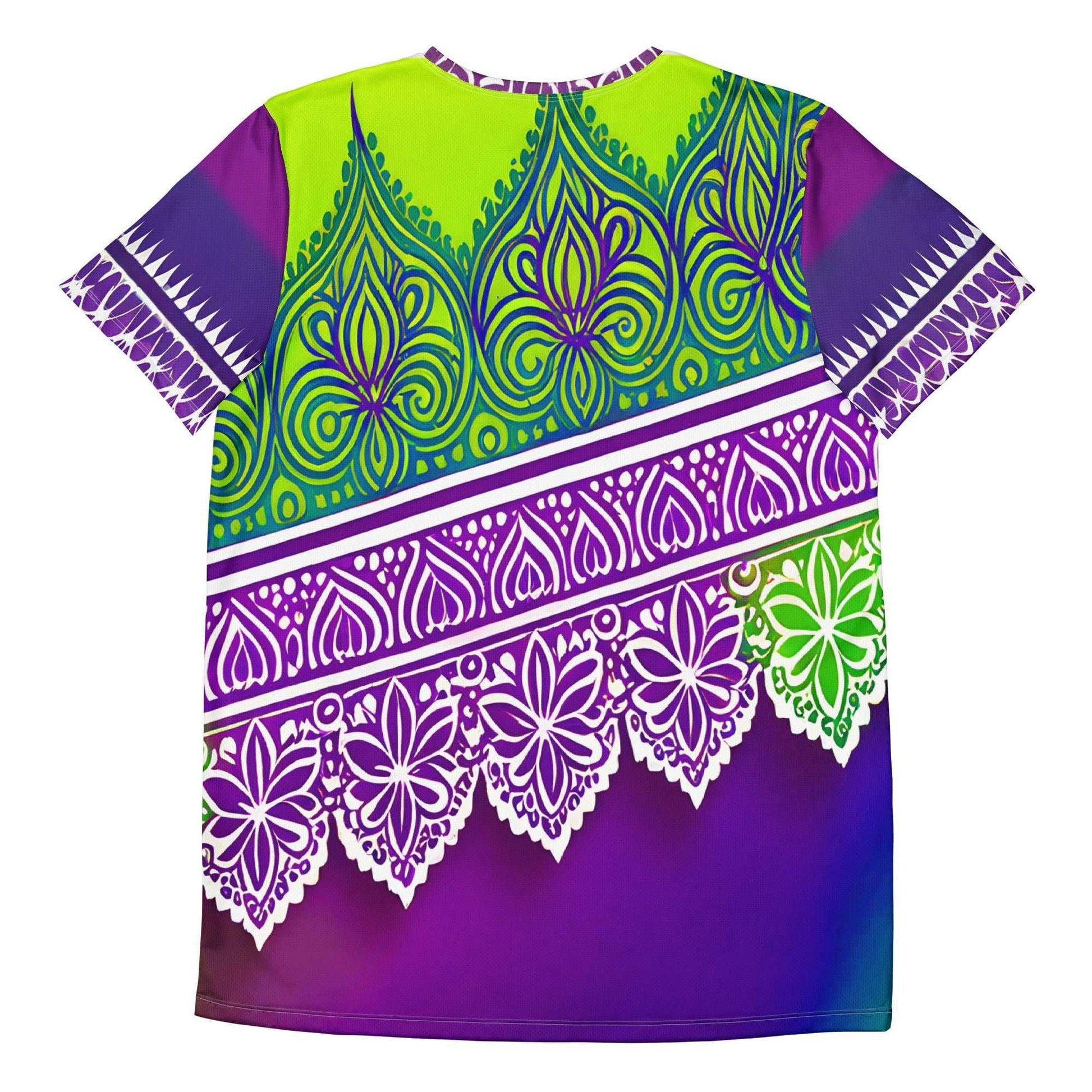Evani Henna - Plus Athlo Flex Shirt sustainable fashion athleisure includes plus size activewear yoga clothes unique flare leggings shorts dresses one pieces travel wear for ladies