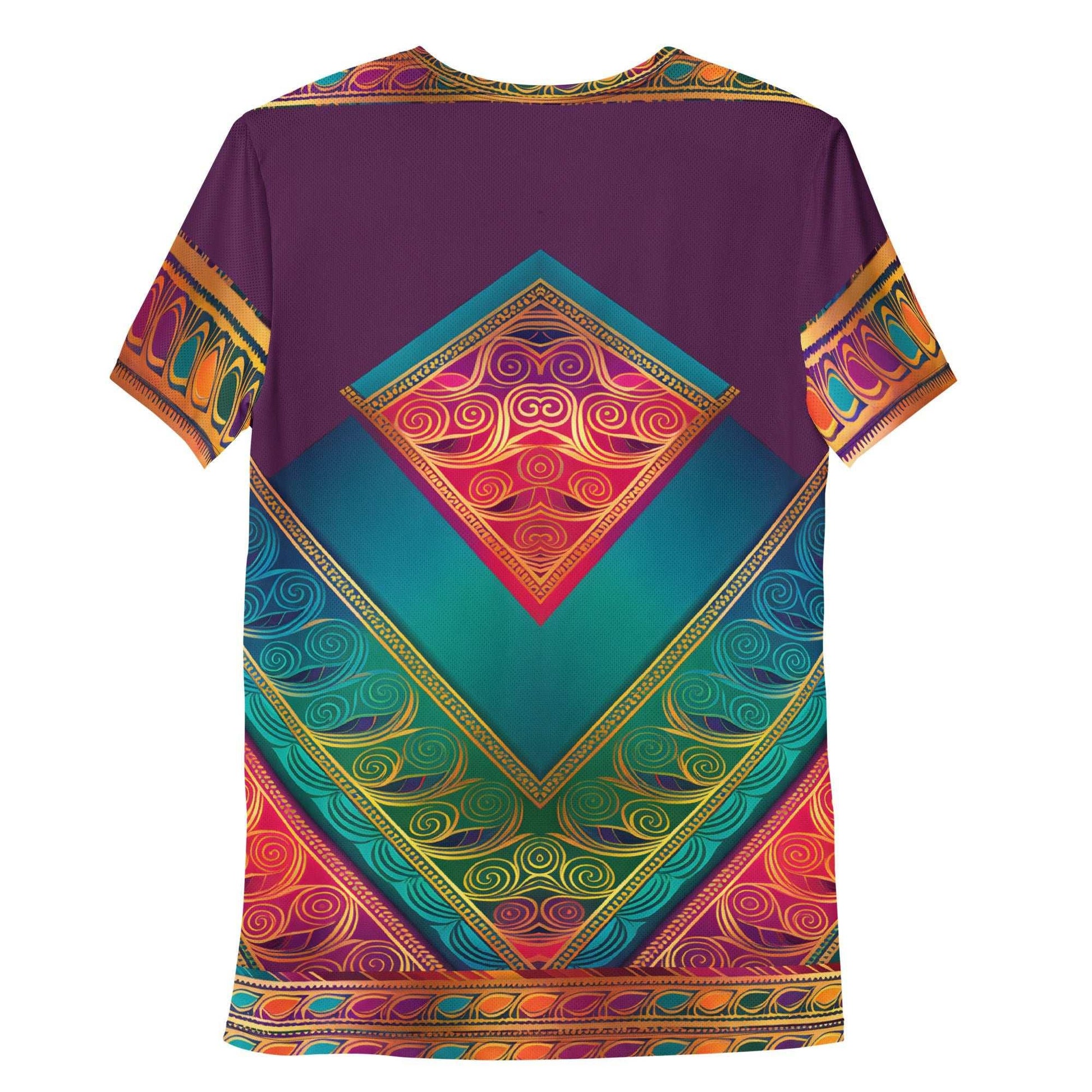 Kasani Sari - Athlo Flex Shirt sustainable fashion athleisure includes plus size activewear yoga clothes unique flare leggings shorts dresses one pieces travel wear for ladies