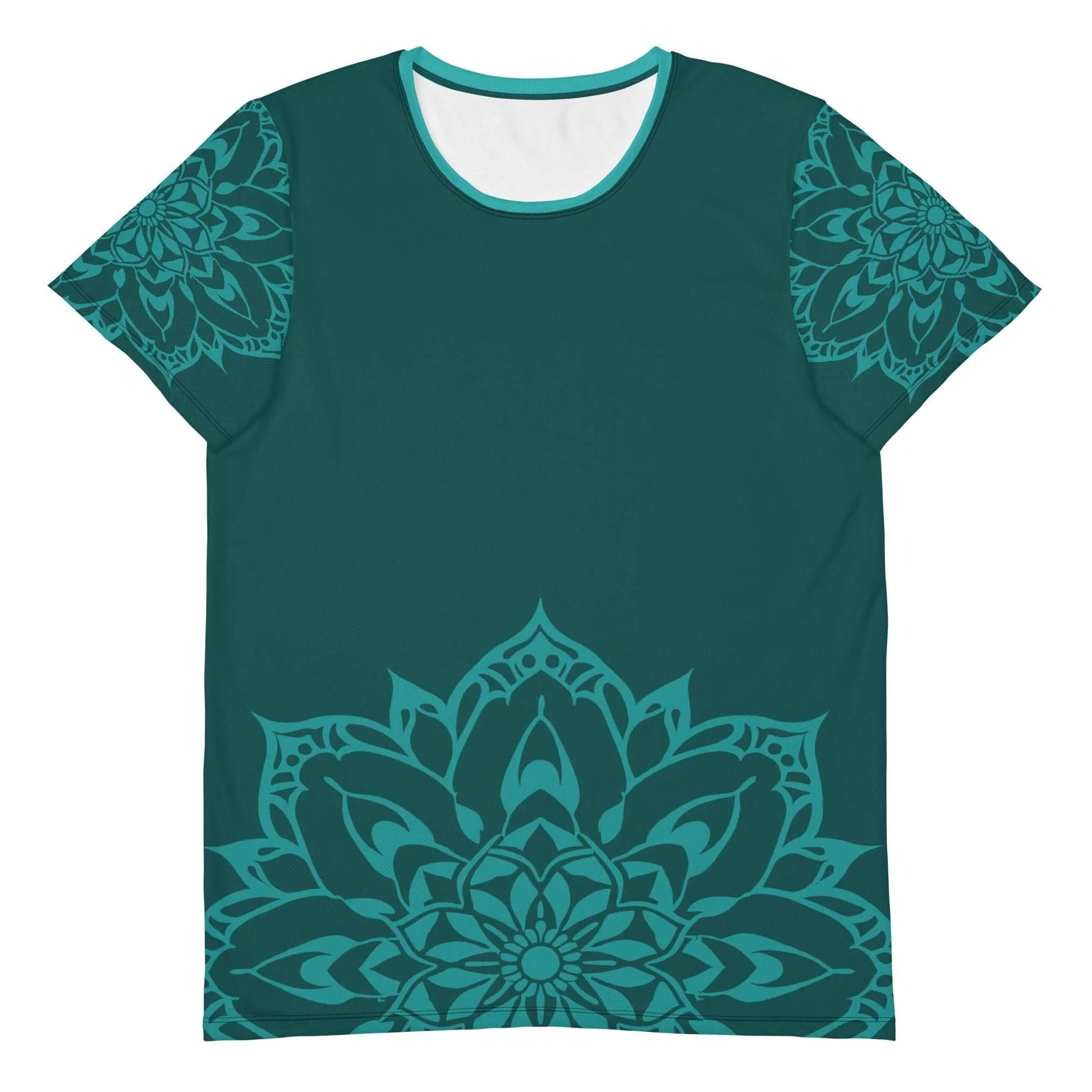 Mix Match - Green - Plus Athlo Flex Shirt sustainable fashion athleisure includes plus size activewear yoga clothes unique flare leggings shorts dresses one pieces travel wear for ladies