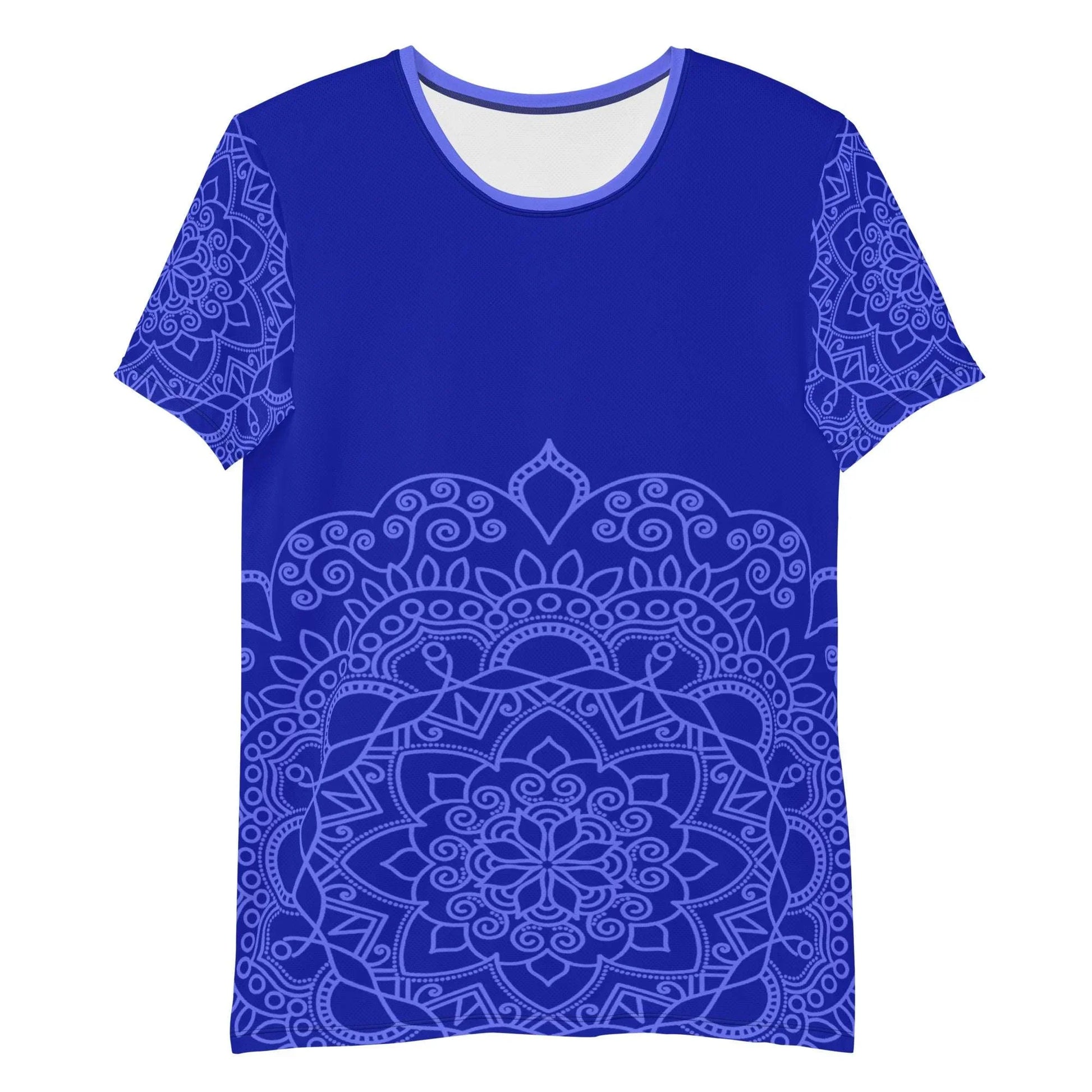 Mix Match - Blue - Athlo Flex Shirt sustainable fashion athleisure includes plus size activewear yoga clothes unique flare leggings shorts dresses one pieces travel wear for ladies
