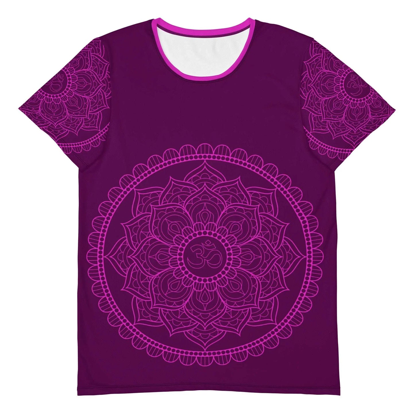 Mix Match - Plum - Plus Athlo Flex Shirt sustainable fashion athleisure includes plus size activewear yoga clothes unique flare leggings shorts dresses one pieces travel wear for ladies