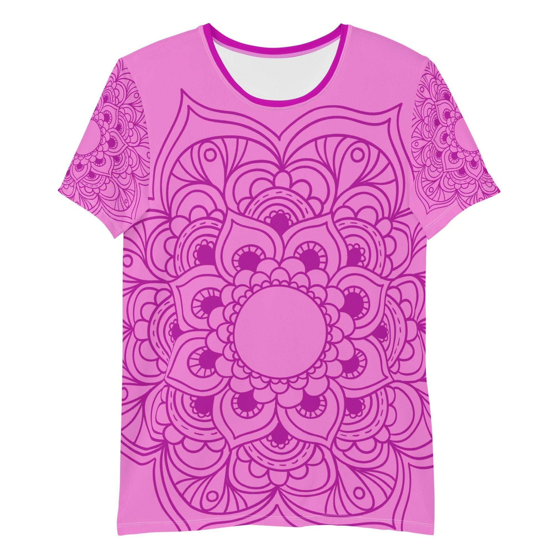 Mix Match - Pink - Athlo Flex Shirt sustainable fashion athleisure includes plus size activewear yoga clothes unique flare leggings shorts dresses one pieces travel wear for ladies
