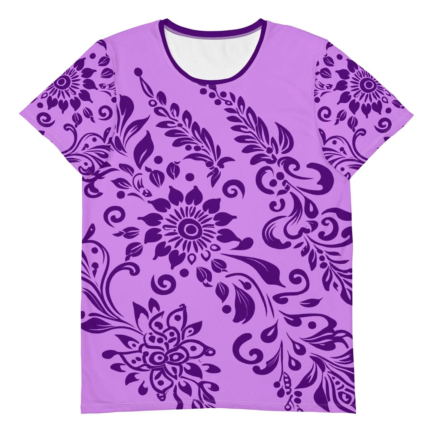 Mix Match - Lavender - Plus Athlo Flex Shirt sustainable fashion athleisure includes plus size activewear yoga clothes unique flare leggings shorts dresses one pieces travel wear for ladies