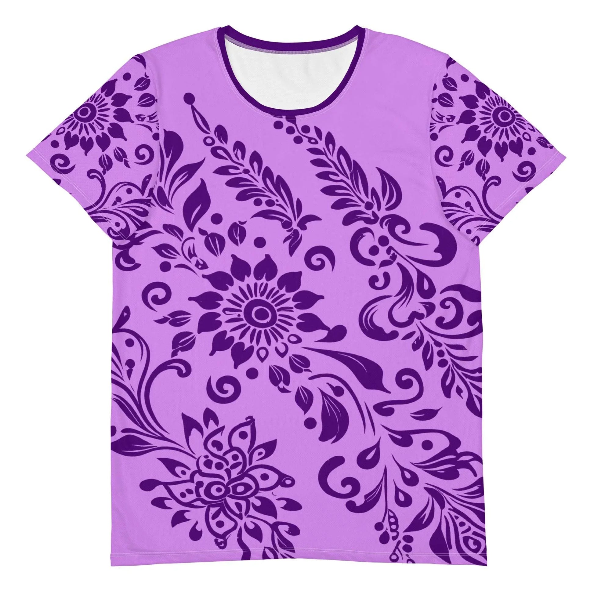 Mix Match - Lavender - Plus Athlo Flex Shirt sustainable fashion athleisure includes plus size activewear yoga clothes unique flare leggings shorts dresses one pieces travel wear for ladies