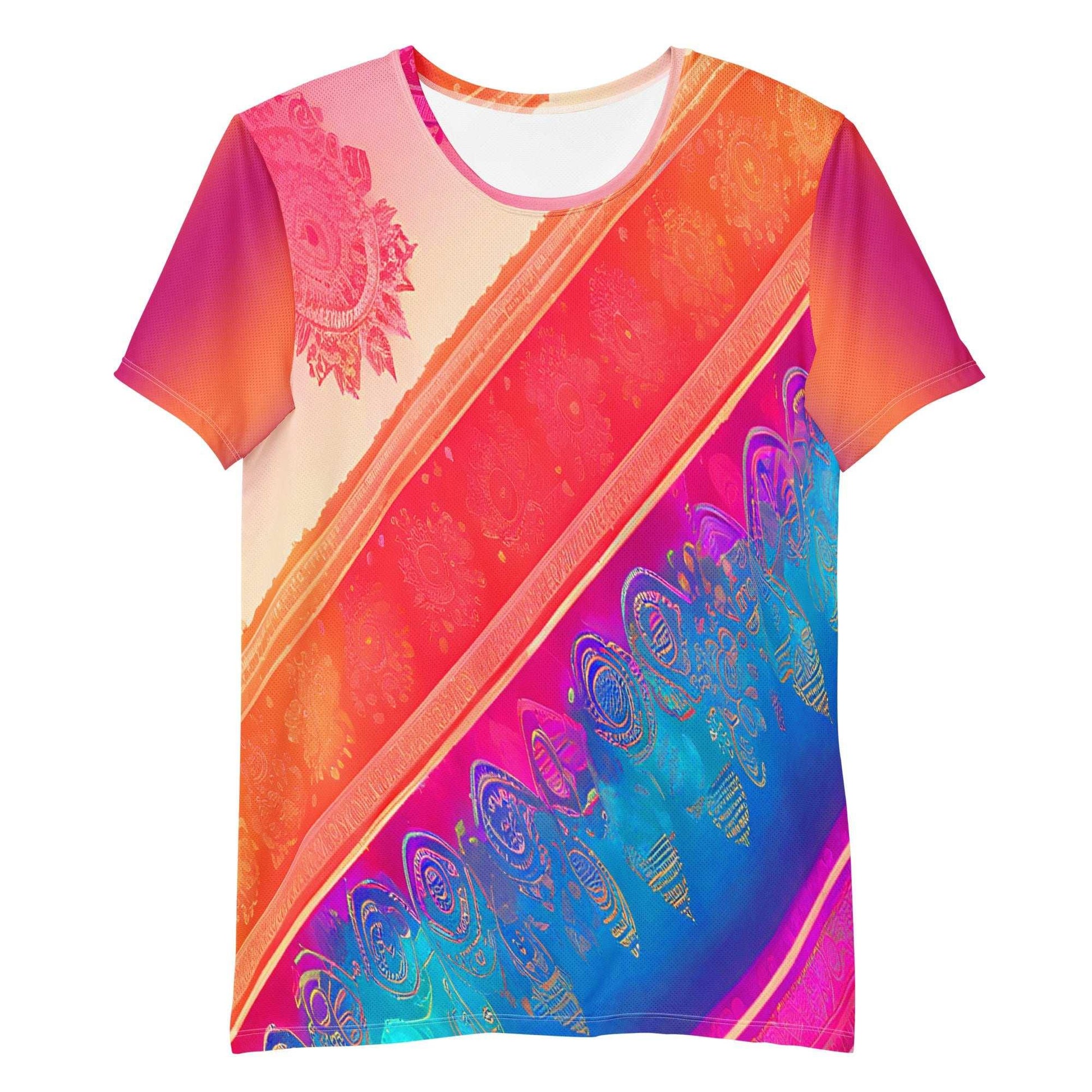 Jaini Sari - Athlo Flex Shirt sustainable fashion athleisure includes plus size activewear yoga clothes unique flare leggings shorts dresses one pieces travel wear for ladies