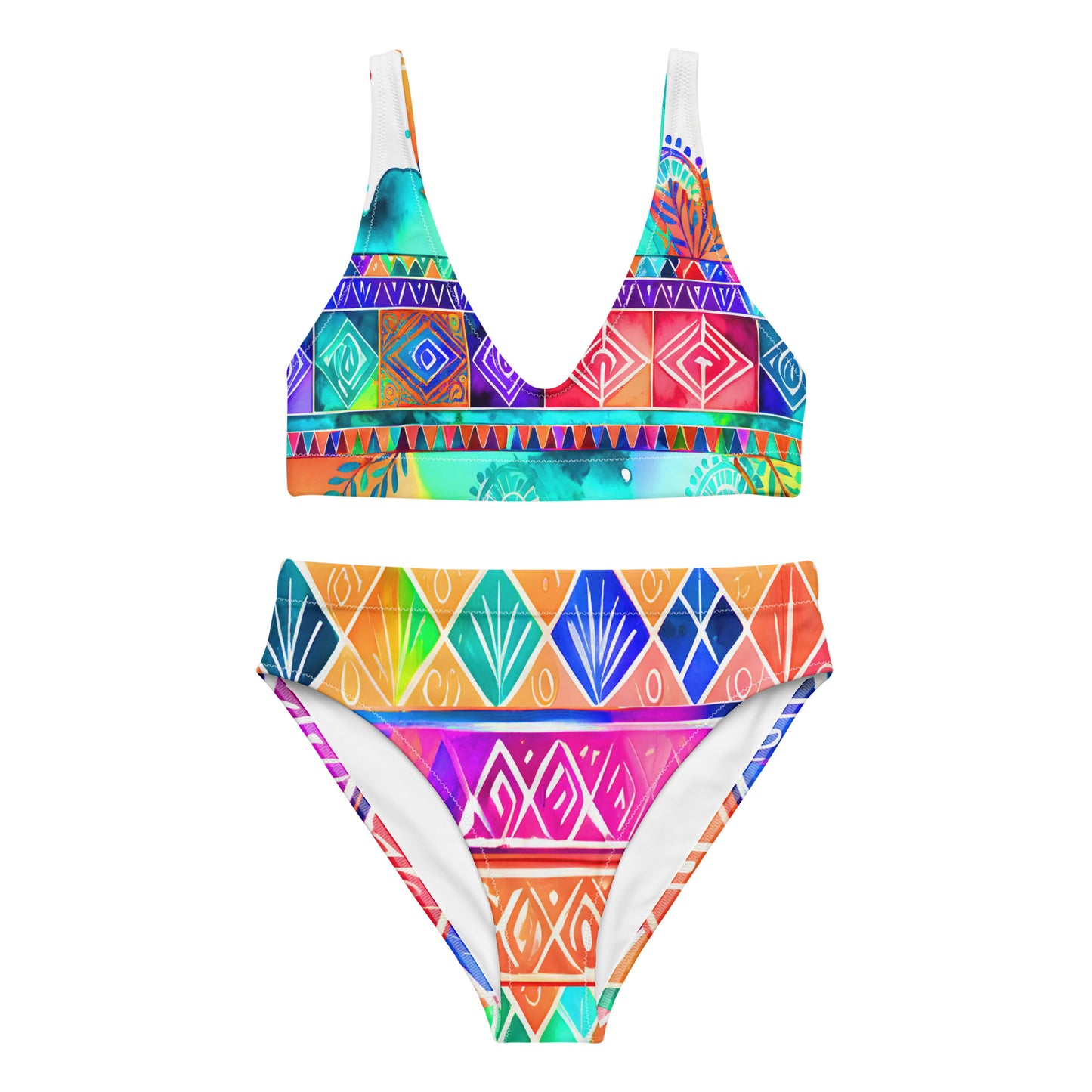 Chellam Henna Batik - Athlo Classic Bikini | Fashion Athleisure Apparel