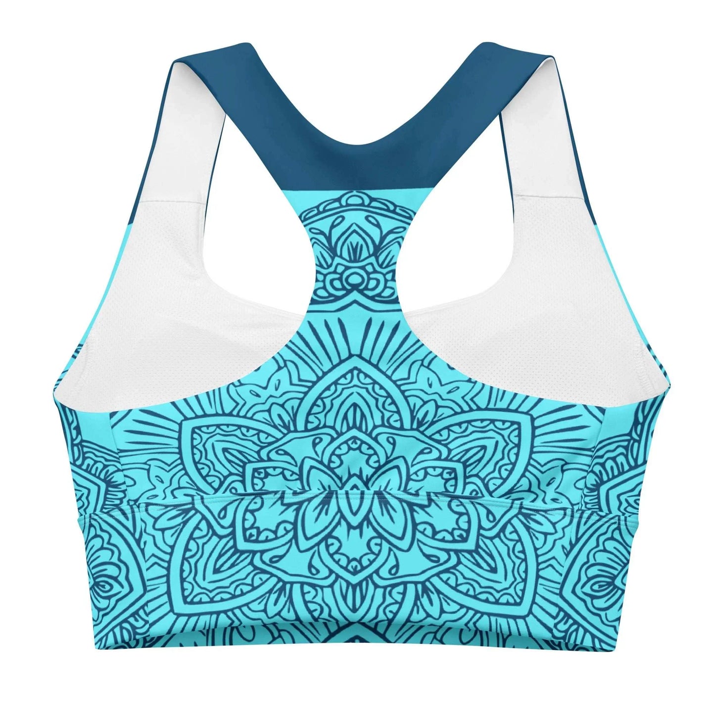 Mix Match - Aqua - Plus Athlo Super Support Bra sustainable fashion athleisure includes plus size activewear yoga clothes unique flare leggings shorts dresses one pieces travel wear for ladies