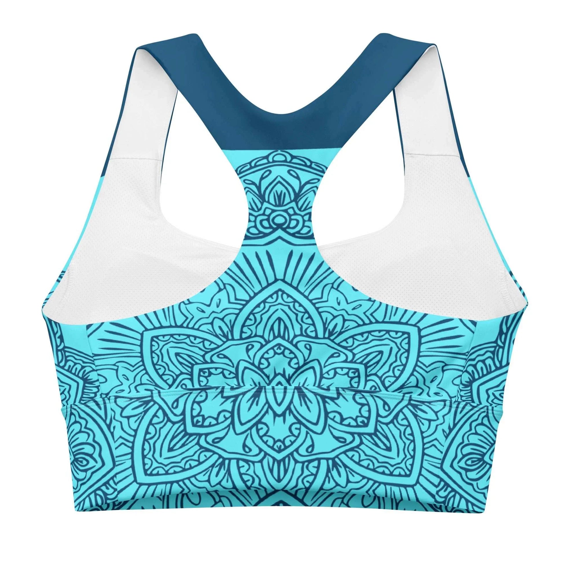 Mix Match - Aqua - Plus Athlo Super Support Bra sustainable fashion athleisure includes plus size activewear yoga clothes unique flare leggings shorts dresses one pieces travel wear for ladies