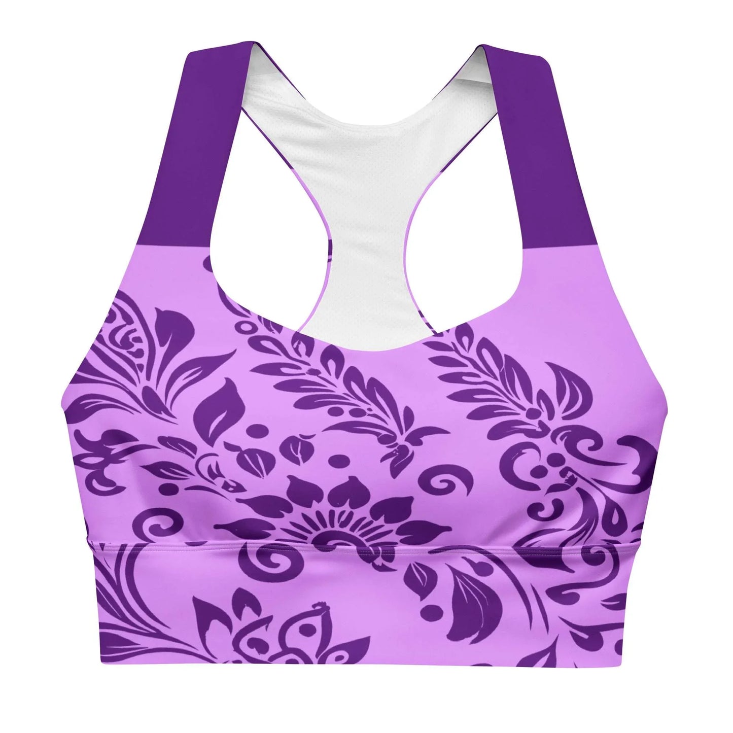 Mix Match - Lavender - Plus Athlo Super Support Bra sustainable fashion athleisure includes plus size activewear yoga clothes unique flare leggings shorts dresses one pieces travel wear for ladies