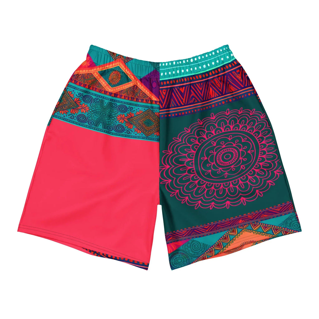 Sita Sari - Plus Athlo Rec Shorts sustainable fashion athleisure includes plus size activewear yoga clothes unique flare leggings shorts dresses one pieces travel wear for ladies